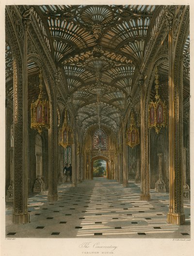 The Conservatory, Carlton House, London by Charles Wild