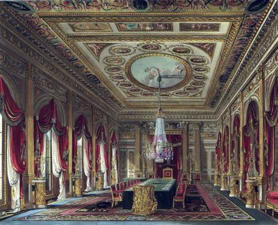 The Throne Room, Carlton House, from 