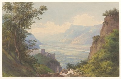 View of the Valley of Meran in Tyrol by Charles William Meredith van de Velde