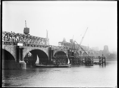 Demolition of Waterloo Bridge, City of Westminster, Greater London Authority by Charles William Prickett