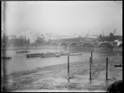 Demolition of Waterloo Bridge, City of Westminster, Greater London Authority, 1936 by Charles William Prickett