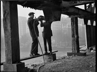 Demolition of Waterloo Bridge, Lambeth, Greater London Authority, 1936 by Charles William Prickett