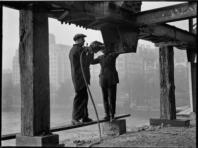 Demolition of Waterloo Bridge, Lambeth, Greater London Authority by Charles William Prickett