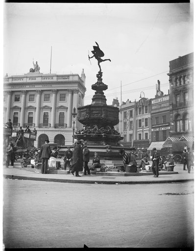 Shaftesbury Memorial Fountain, Piccadilly Circus, City of Westminster, London, 1895-1905 by Charles William Prickett