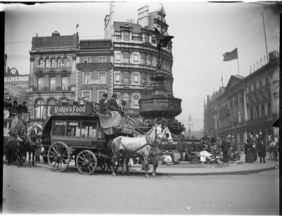 Shaftesbury Memorial Fountain, Piccadilly Circus, City of Westminster, London, 1895-1905 by Charles William Prickett