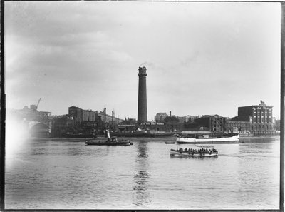 Shot Tower and Lead Works, Belvedere Road, Lambeth, Greater London Authority by Charles William Prickett
