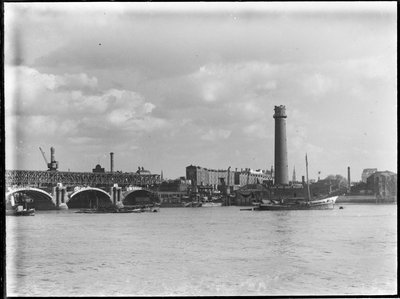Shot Tower and Lead Works, Belvedere Road, Lambeth, Greater London Authority, 1936 by Charles William Prickett