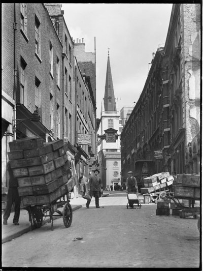 St Mary at Hill, City and County of the City of London, Greater London Authority, 1930s by Charles William Prickett