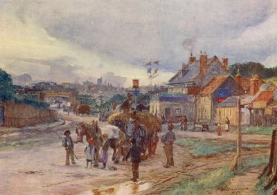 High Barnet, from the Foot of Barnet Hill by Charles William Wyllie