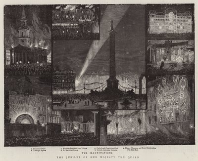 The Jubilee of Her Majesty the Queen by Charles William Wyllie