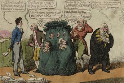 A Peep Into the Green Bag - Now on Both Houses of Parliament by Charles Williams