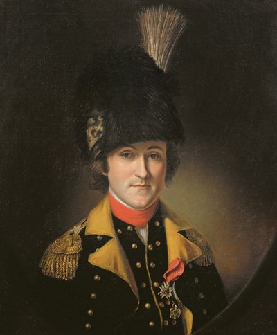 Charles Armand Tretin, Marquis de la Rouerie by Charles Willson Peale