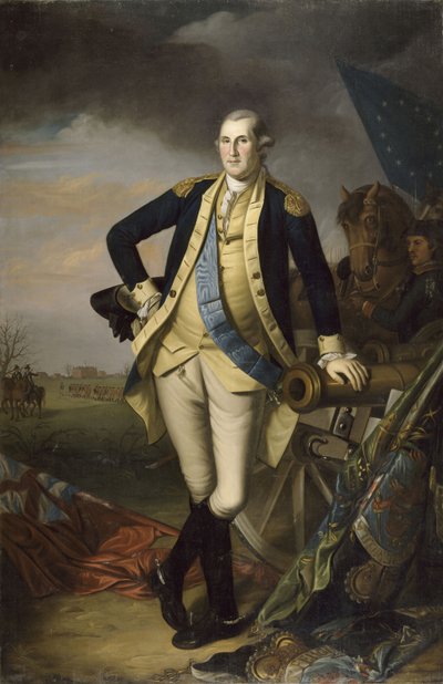 George Washington After the Battle of Princeton on January 3, 1777 by Charles Willson Peale