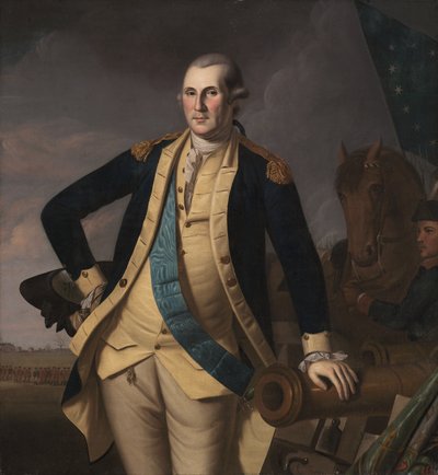 George Washington at the Battle of Princeton by Charles Willson Peale