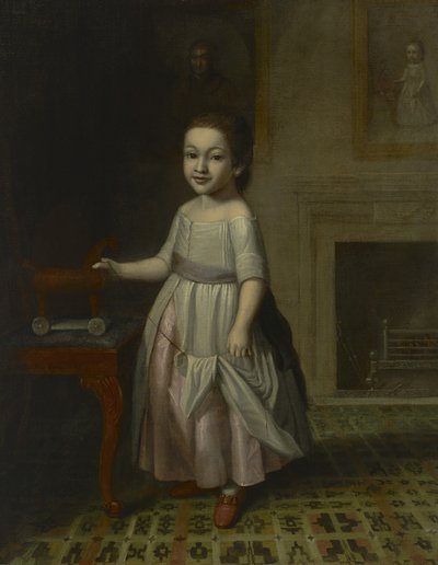 Portrait of a Boy with a Toy Horse by Charles Willson Peale