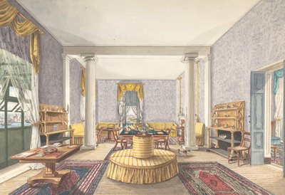 Design for Interior by Charles de Brocktorff