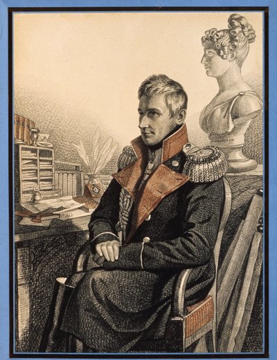 Portrait of Count Mikhail Vorontsov (1782-1856) by Charles de Hampeln