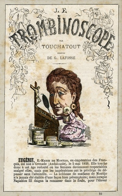 Eugenie de Montijo, front cover of 