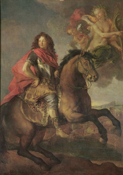 Portrait of Armand Jean Vignerot, Duc de Richelieu at the Siege of Castellamare in 1647 by Charles de la Fosse