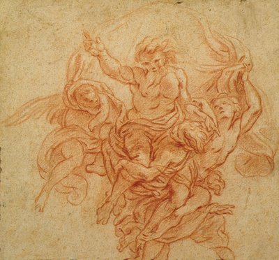 God the Father Supported by Angels by Charles de la Fosse