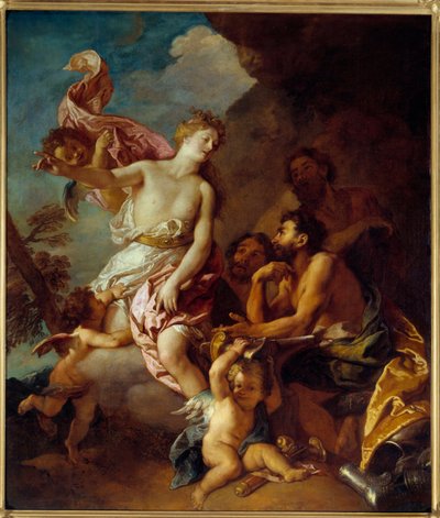 Venus Asks Vulcan for Weapons for Aeneas by Charles de la Fosse