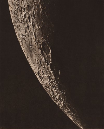 Photographic Chart of the Moon, 1909 by Charles le Morvan