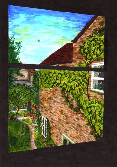 A View through my Window, 2020 by Charlotte Orr