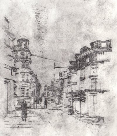 Cornmarket Street by Charlotte Orr