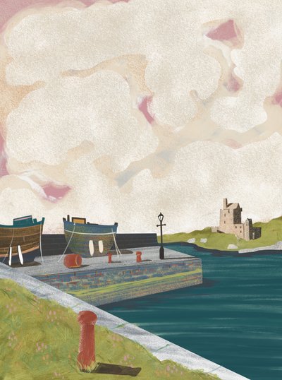 Historic Castle Harbor by Charlotte Trudgett