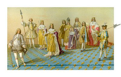 The Grand Dignitaries of the Coronation by Charpentier