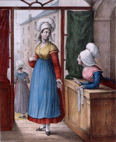 Women of the Town of Avranches, Normandy, Plate from 