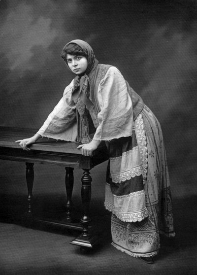 French Actress Jane Rosni-Derys as Sonia Randzew in Play 