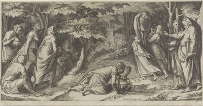 The Israelites Fleeing Egypt by Cherubino Alberti
