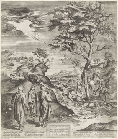 Saint Philip Benizi of the Servites Punishes the Blasphemers by Cherubino Alberti
