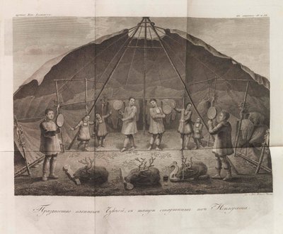 Illustration from The Travels of Captain Billings across Chukotka by Gavriil Sarychev by Chesky
