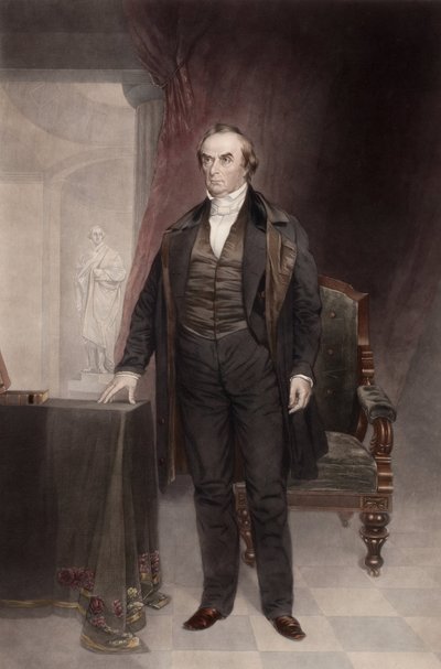 Portrait of Daniel Webster by Chester Harding by Chester Harding