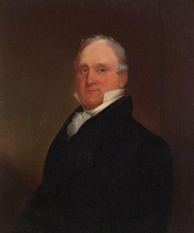 The Honorable James Lanman (1769-1841), B.A. 1788, M.A. 1791 by Chester Harding