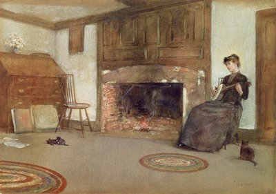 A Familiar Tune by Childe Frederick Hassam