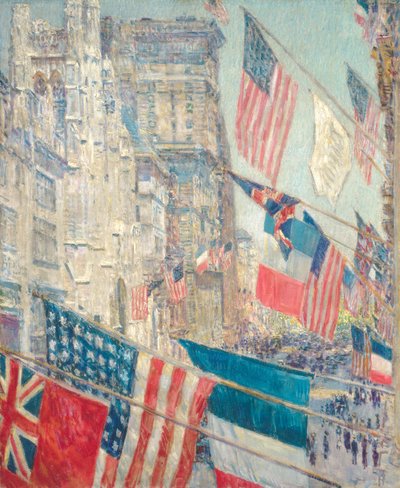 Allies Day, May 1917 by Childe Frederick Hassam