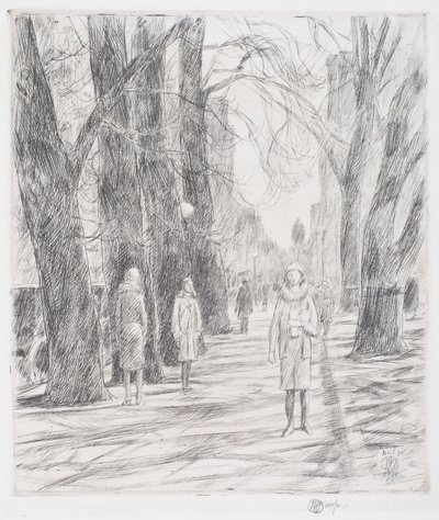 Lafayette Square, Washington by Childe Frederick Hassam