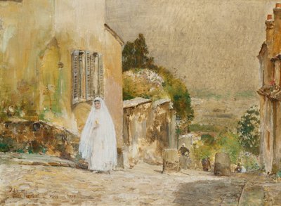 Spring Morning, rue Mt. Cenis, Montmartre by Childe Frederick Hassam