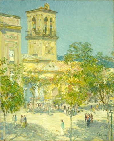 Street of the Great Captain, Cordoba by Childe Frederick Hassam