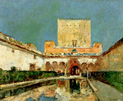 The Alhambra, Grenada, Spain, c.1883 by Childe Frederick Hassam