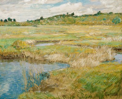 The Concord Meadow by Childe Frederick Hassam