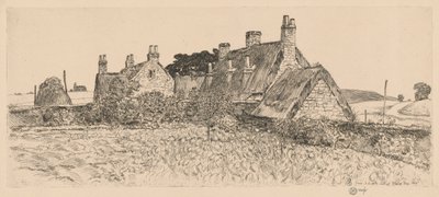English Cottages by Childe Hassam