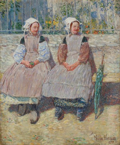 In the Sunlight by Childe Hassam