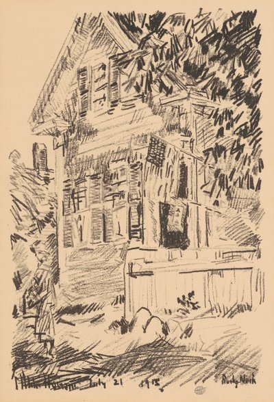 The Service Flag by Childe Hassam