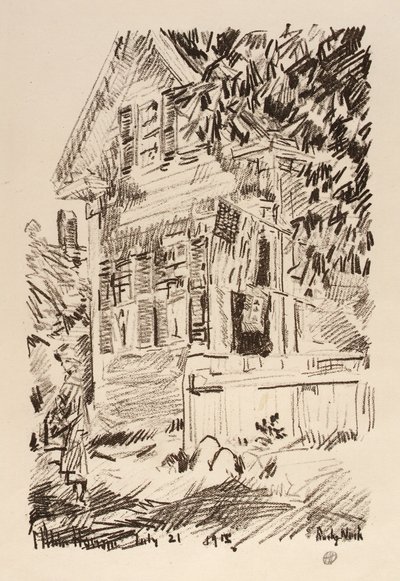 The Service Flag by Childe Hassam