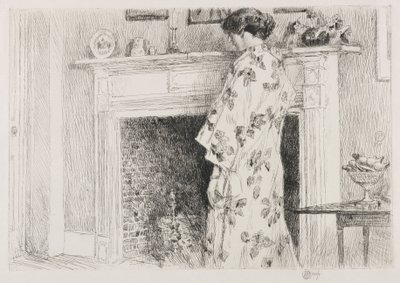 The White Kimono by Childe Hassam
