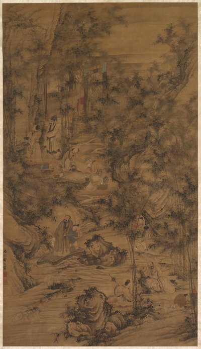 The Seven Worthies of the Bamboo Grove by China, Qing dynasty